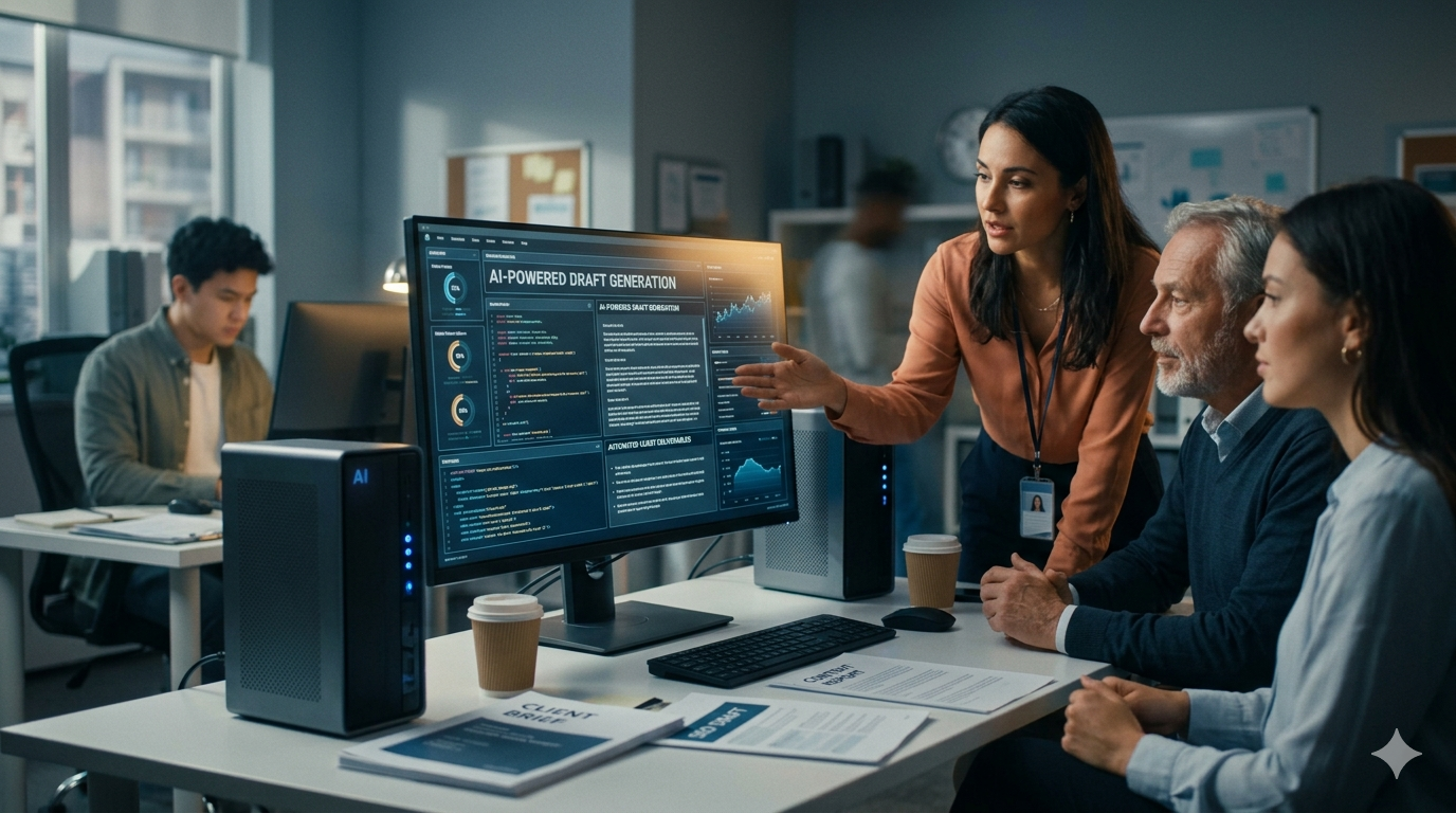 How an Agency Automated Client Deliverables with AI-Powered Draft Generation